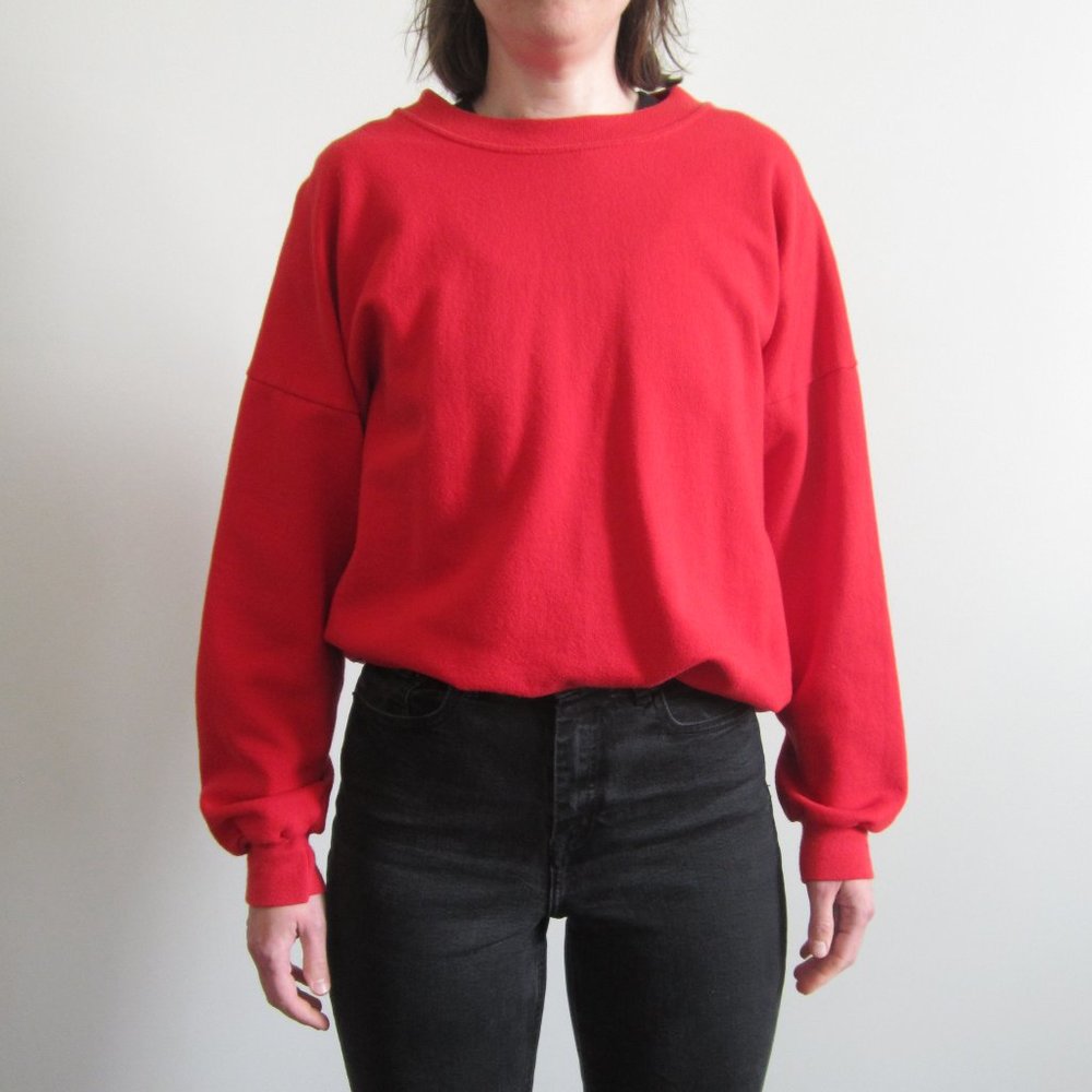 Vintage 1980s Red Jerico crewneck sweatshirt
